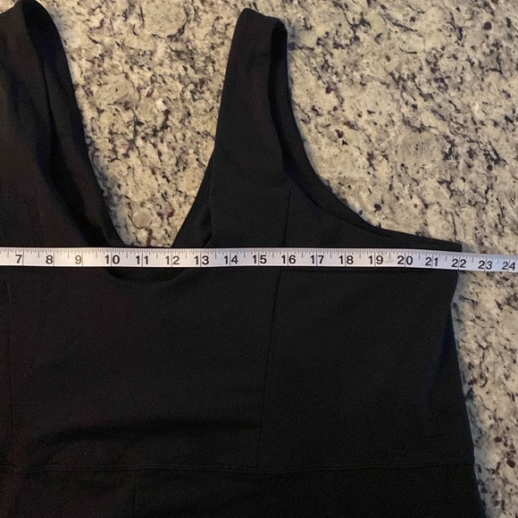 NWT Zella Black Wide Leg Tank Stretch Soft Jumpsuit 3X O1 - Picture 11 of 12